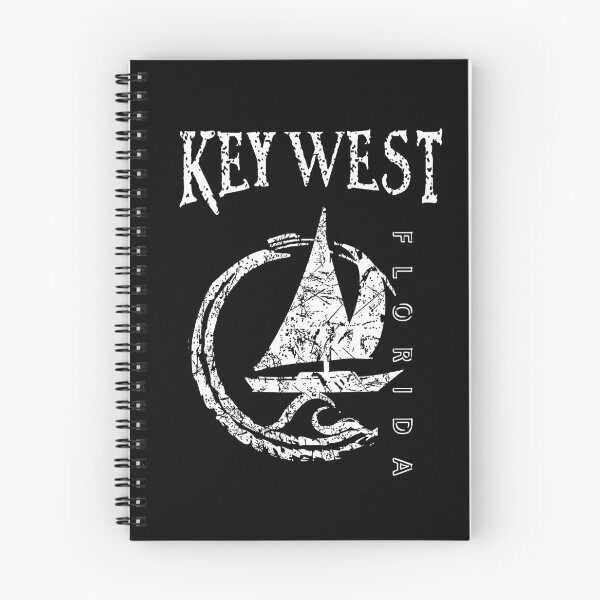 Item preview, Key West Florida FL, Sailboat Sailing Yacht Nautical Wave Souvenir Gift, Florida Key Beach designed and sold by ArtByBollwitt.