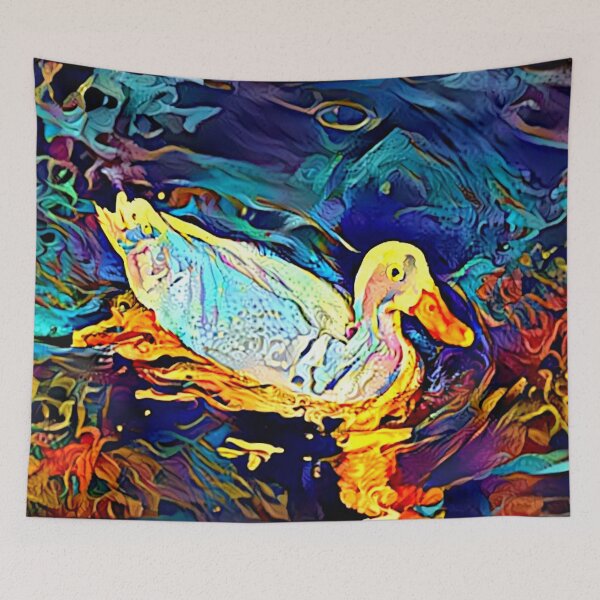Item preview, Golden Sunset Duck designed and sold by Alyxandre.