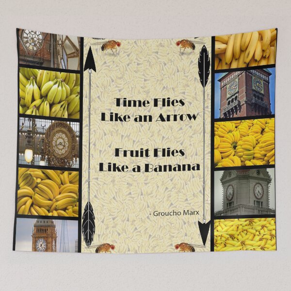 Item preview, Time Flies designed and sold by Montage-Madness.
