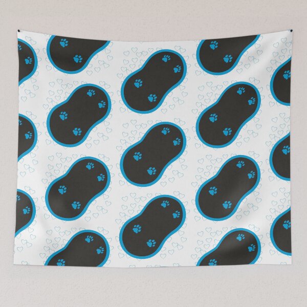 Item preview, Cat Loaf Goes Here (no writing / blue) designed and sold by CreatureCorp.