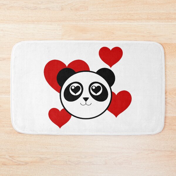 Item preview, Love Panda with Hearts designed and sold by Sarinilli.