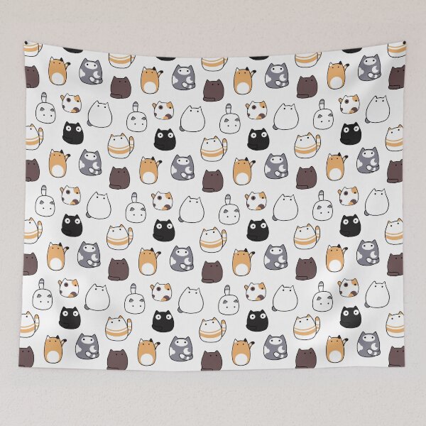 Item preview, Blob Cats in Color! designed and sold by RainingBees.