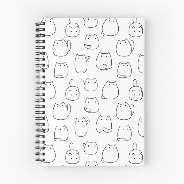 Item preview, Blob Cats in White! designed and sold by RainingBees.