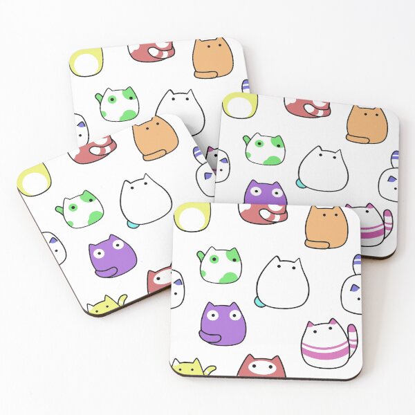 Item preview, Blob Cats in Rainbow! designed and sold by RainingBees.