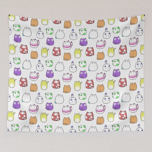 Item preview, Blob Cats in Rainbow! designed and sold by RainingBees.