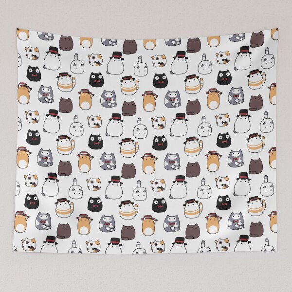 Item preview, Fancy Blob Cats in Color! designed and sold by RainingBees.