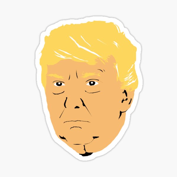 Trumpf-Kunst-Aufkleber Sticker