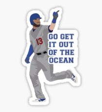 Max Muncy Go Get It Out of The Ocean Sticker