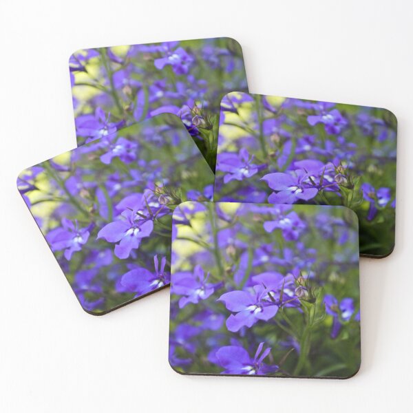 Artikelvorschau, Lila blaue Blumen entworfen und verkauft von ErrorlessFawn.