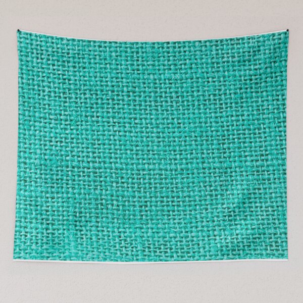 Item preview, Burlap Vintage Teal designed and sold by PageDesigns.
