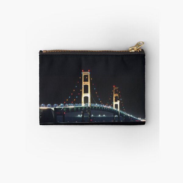 Item preview, Mackinac Bridge at Night designed and sold by ErrorlessFawn.