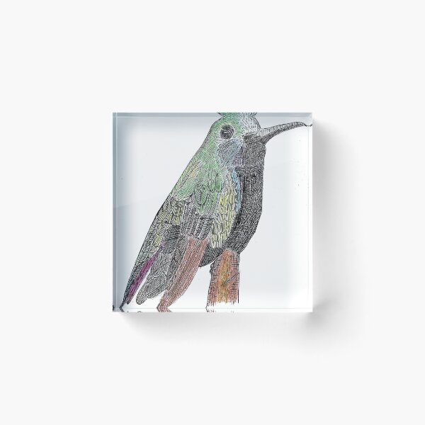 Item preview, Black throated mango hummingbird designed and sold by Rosa Elena Albornoz Mendez.