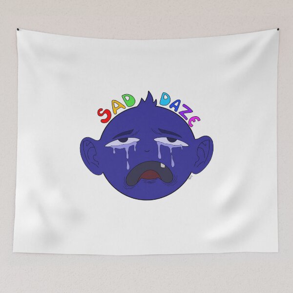 Item preview, Sad Daze (White Version) designed and sold by raglicious.