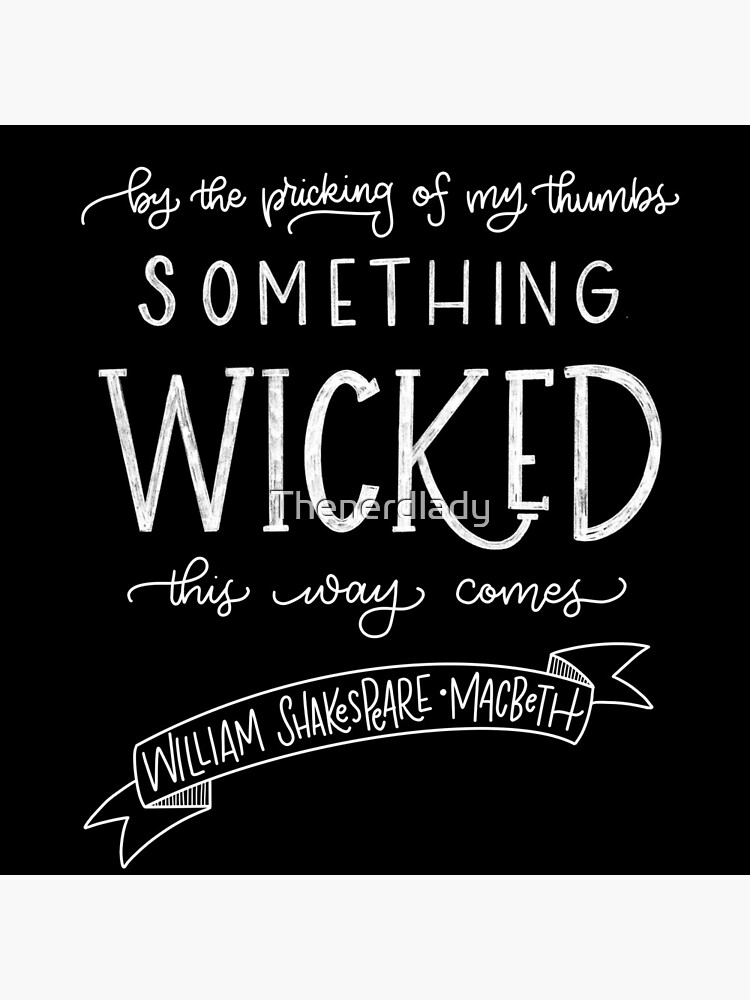 Something Wicked This Way Comes by Thenerdlady