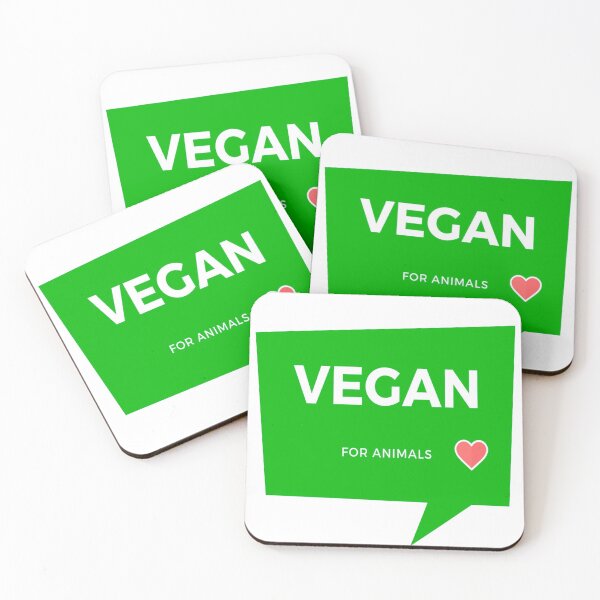 Item preview, Vegan for animals | Vegan @ for the animals designed and sold by Karina Rojas.