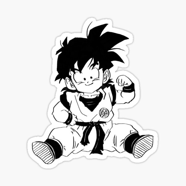 Gohan Super Saiyan Sticker  Dragon Ball Z Stickers – AJTouch