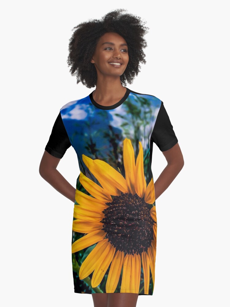 sunflower t shirt dress