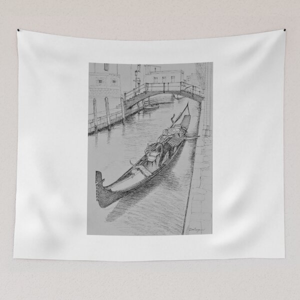 Item preview, Venice Gondola Ride designed and sold by Dai Wynn Fine Art.