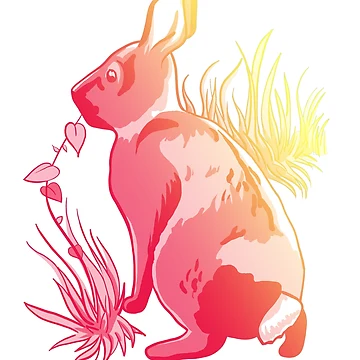 Artwork thumbnail, Wildfire Rabbit by Lizzie Kelso