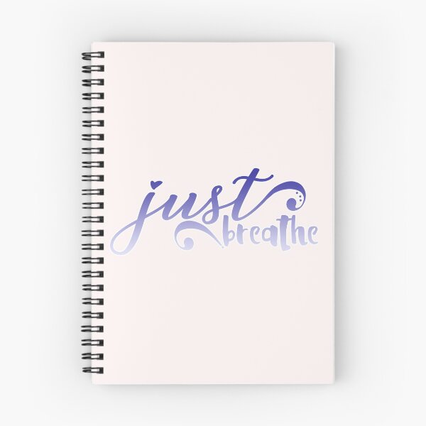 Item preview, Just Breathe quote - keep calm quote- settle down quote - peace quote  - keep breathing designed and sold by smooshfaceutd.