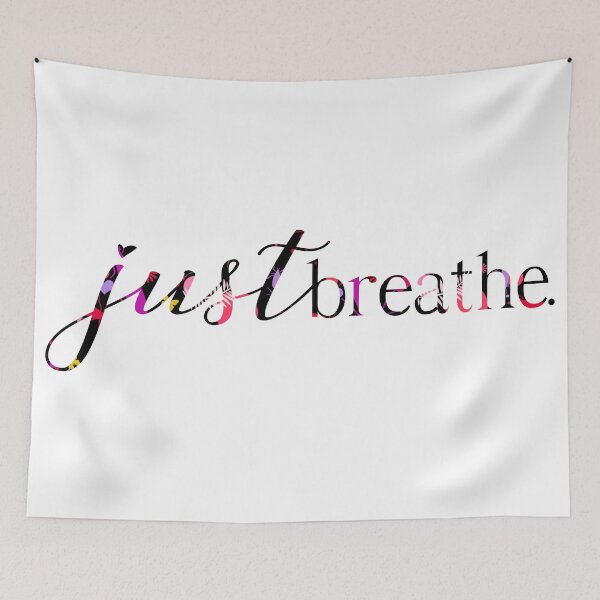 Item preview, Keep calm quote- just breathe quote - settle down quote - peace quote  - keep breathing designed and sold by smooshfaceutd.