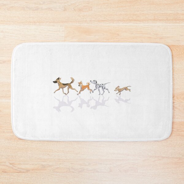 Item preview, Cute dogs running designed and sold by Morgan Steffensen.
