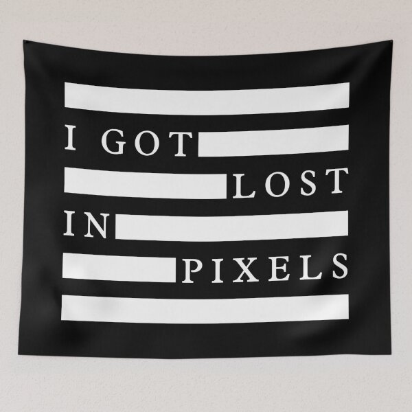 Item preview, I Got Lost In Pixels designed and sold by MrTeeTime.