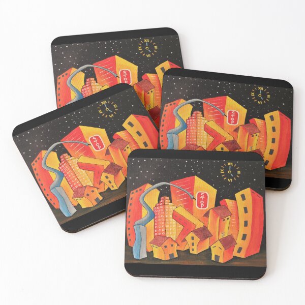 Item preview, Orange Town designed and sold by Yolanda Caporn Art.
