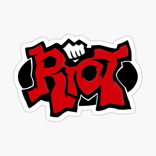 Riot Games Stickers Redbubble Riot Games Stickers Redbubble