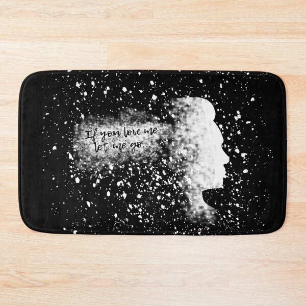 Item preview, If you love me b&w splatter paint designed and sold by orangeturtle.