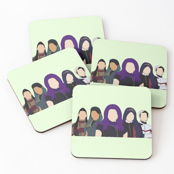 Item preview, Mal, Evie, Carlos, Jay, Uma designed and sold by enchantededits.