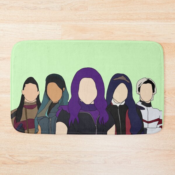 Item preview, Mal, Evie, Carlos, Jay, Uma designed and sold by enchantededits.