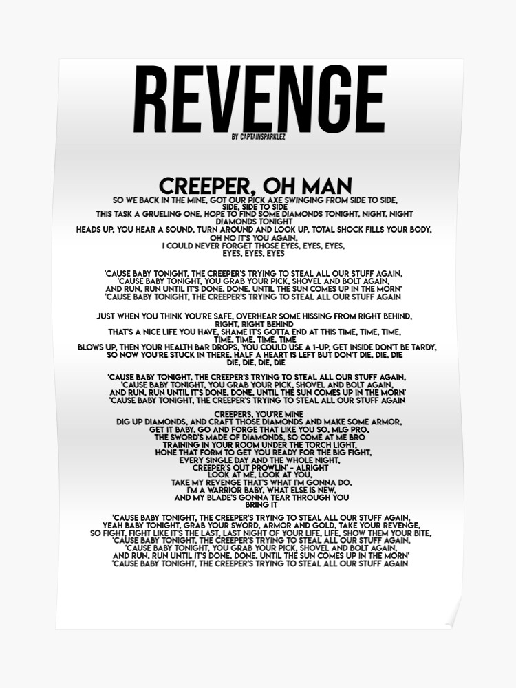 Creeper AW man Lyrics. Зомб бейби тунайт.