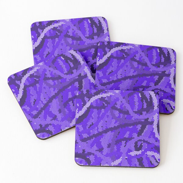 Item preview, Purples Geometric Pattern designed and sold by Whoopsidoodle.