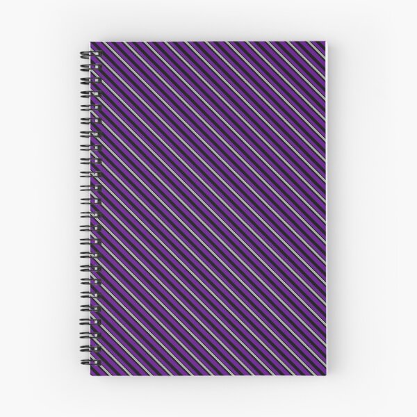 Item preview, Stripes (Small) - Violet and Pewter designed and sold by Sarinilli.