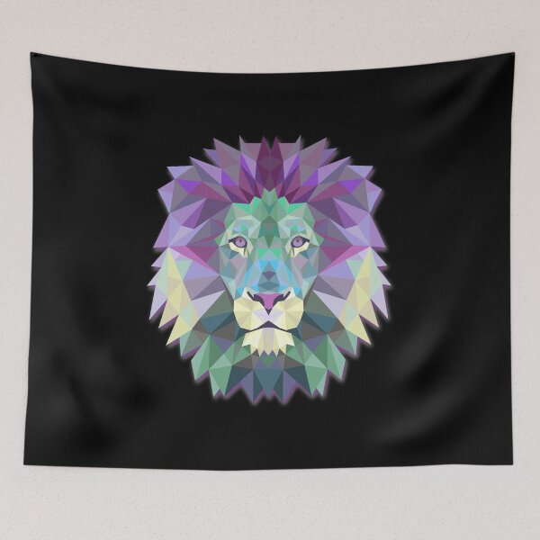 Item preview, POLYGONAL LION designed and sold by Spinickus.