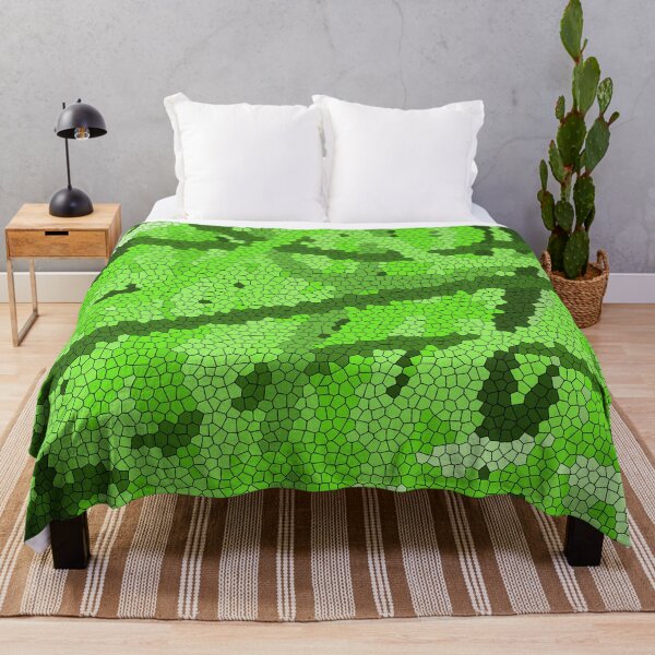 Item preview, Greens Geometric Pattern designed and sold by Whoopsidoodle.