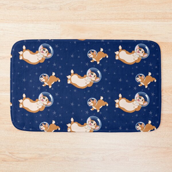 Item preview, Corgis in Space Pattern designed and sold by Breakfast Candy.