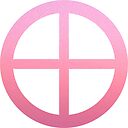 Earth Alchemy Symbol In Cotton Candy Sunset Pink Poster By Lalexguez Redbubble