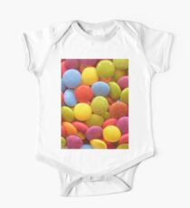 Candy Smarties Short Sleeve Baby One-Piece