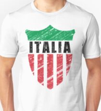 Vintage Italy Emblem Slim Fit T-Shirt
