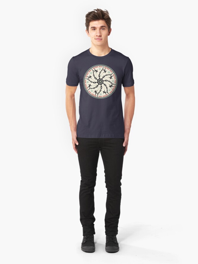 Alternate view of Disc Golfer Slim Fit T-Shirt