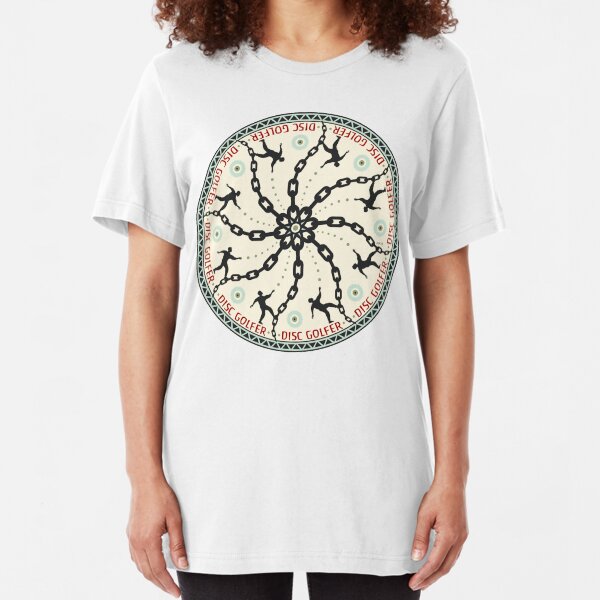 Disc Golfer Slim Fit T-Shirt