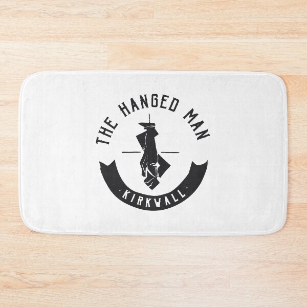 Item preview, The Hanged Man Pub Logo | Dragon Age 2 | Black Logo designed and sold by surik-.