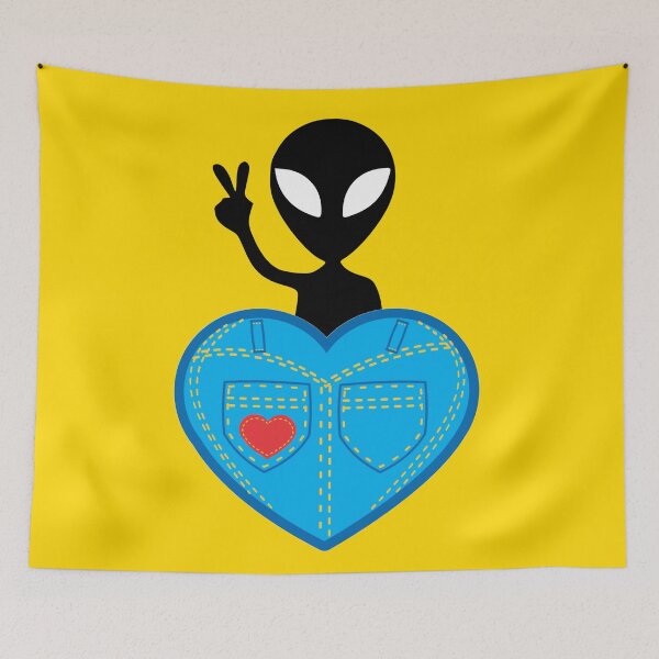 Item preview, alien inside pocket designed and sold by atevern.