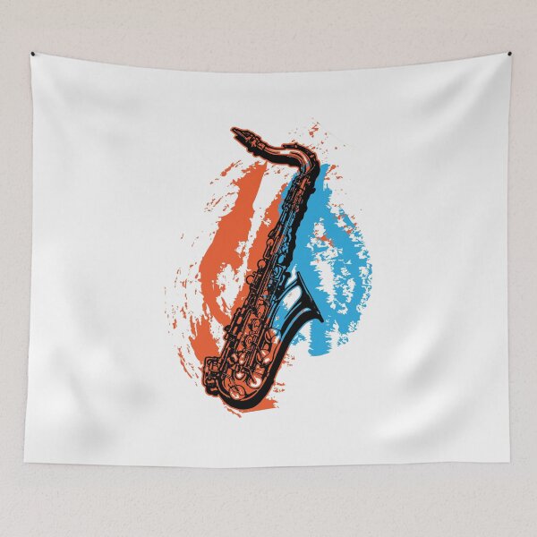 Item preview, Unique saxophone / blues / jazz / musician gift designed and sold by torlei565.