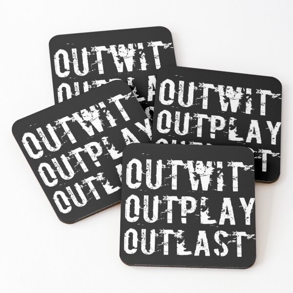 Item preview, Outwit outplay outlast designed and sold by Kerry Pritchard.