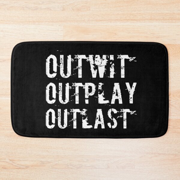 Item preview, Outwit outplay outlast designed and sold by Kerry Pritchard.