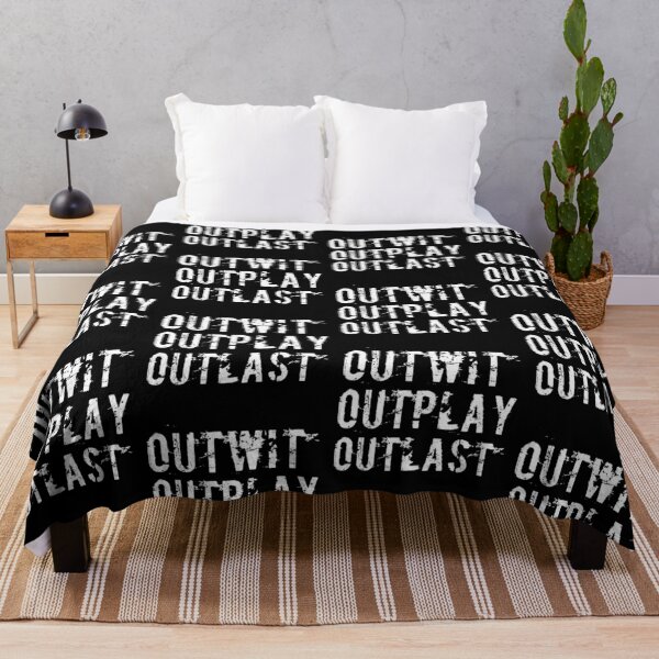 Item preview, Outwit outplay outlast designed and sold by Kerry Pritchard.