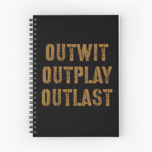 Item preview, Outwit outplay outlast designed and sold by Kerry Pritchard.